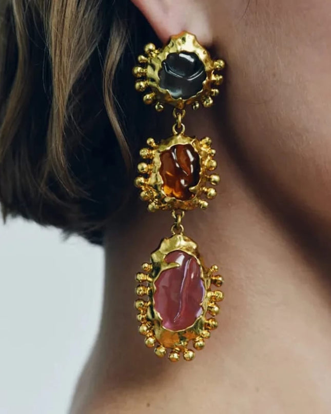 18K Gold Plated Hoop Earrings