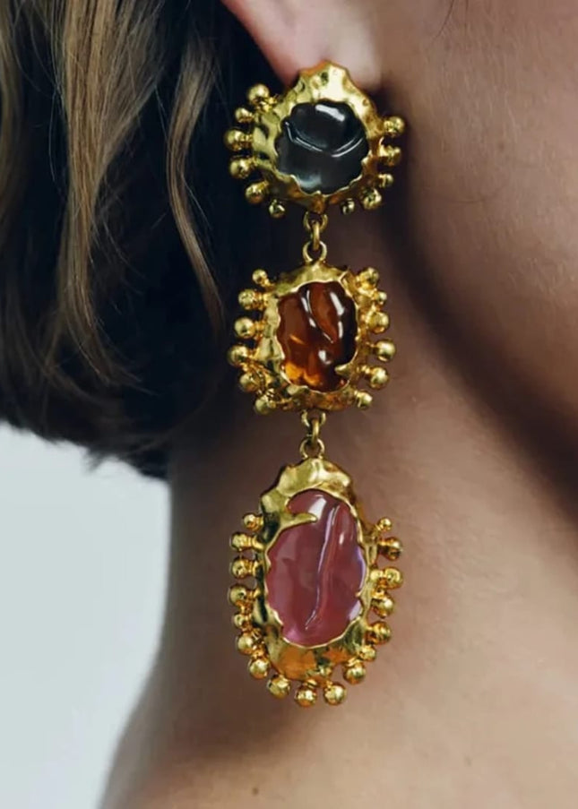 18K Gold Plated Hoop Earrings