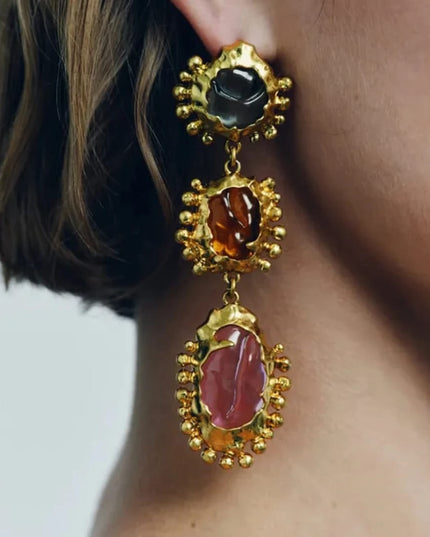 18K Gold Plated Hoop Earrings